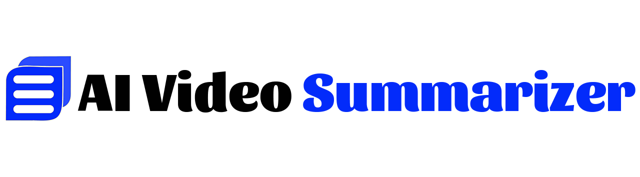 AI Video Summarizer